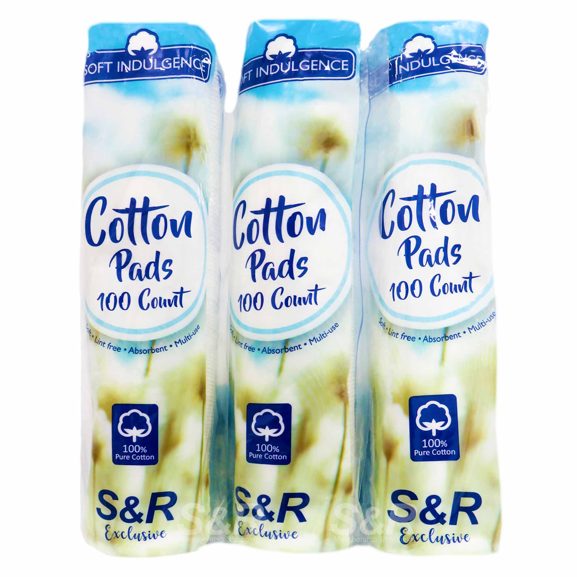 Soft Indulgence Cotton Pads 3 packs